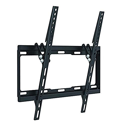Techly 020638 Supporto A Muro Inclinabile Per Tv Led Lcd 23-55" Nero Nero