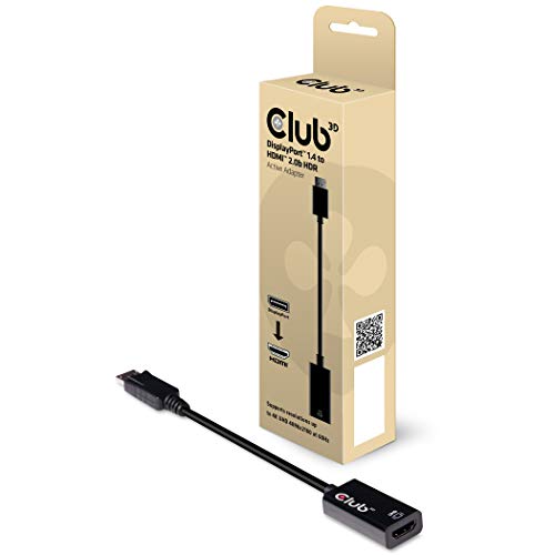 Club 3D Displayport 1.4 Male - Hdmi 2.0A Female