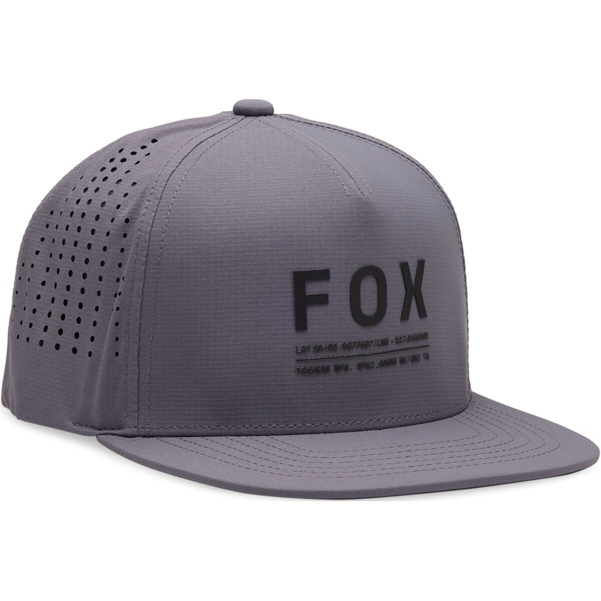 Fox Non Stop Tech Snapback-Keps En Storlek Grå