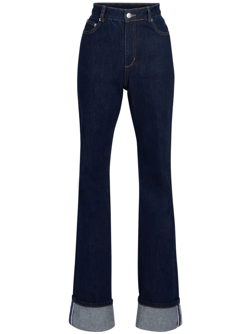 Seroya Jeans Ashton svasati a vita alta - Blu
