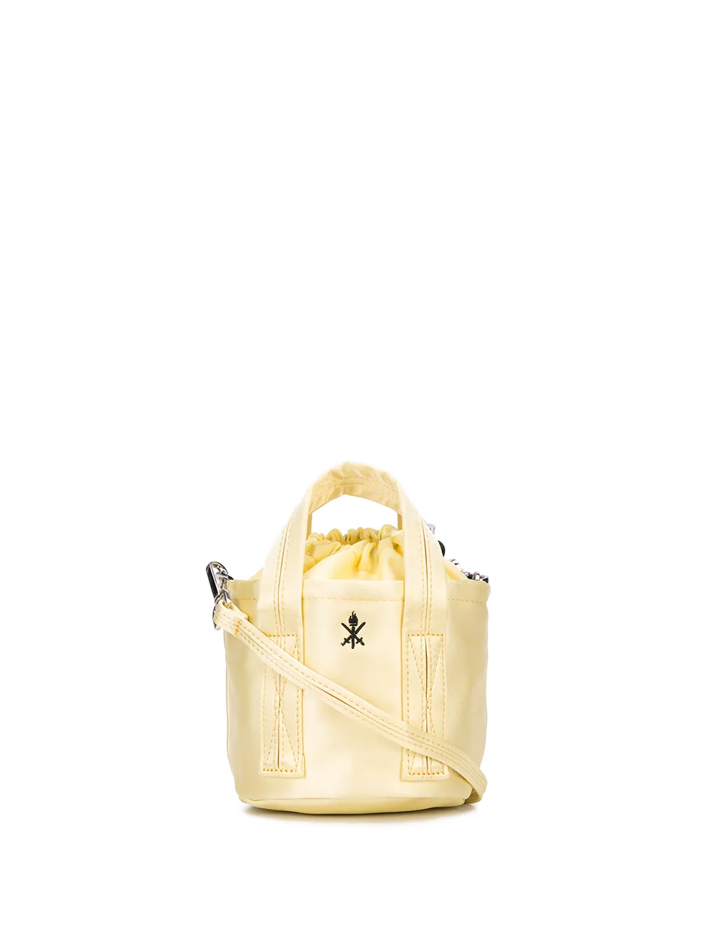 Opening Ceremony SATIN MINI BUCKET BAG "Yellow" - Giallo