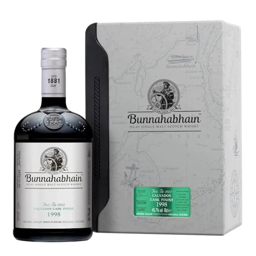 Bunnahabhain Fèis Ìle Calvados Cask Finish 1998 49,7% Vol. 0,7L In Giftbox