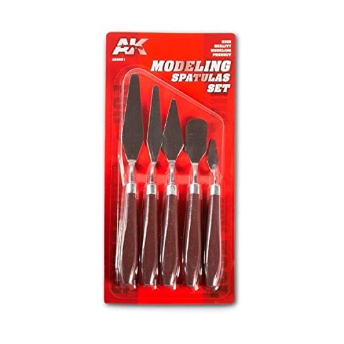 Ak9051 | Ak Interactive: Modeling Spatulas Set