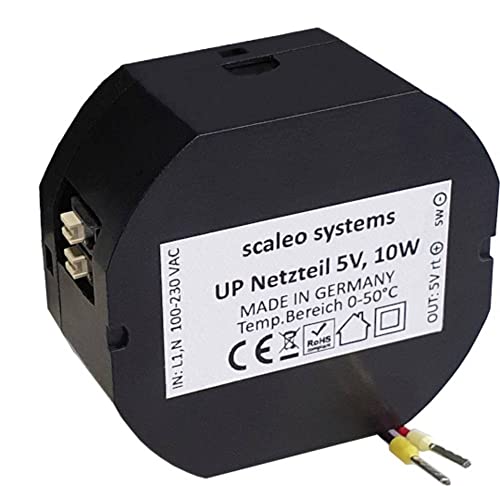 Scaleo Systems Ac/Dc Alimentatore Da Incasso 2 A 10 W 5 V/Dc 1 Pezzo