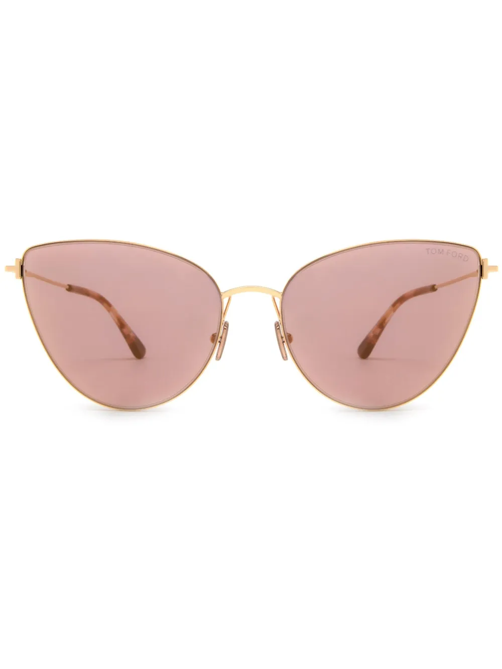 TOM FORD Eyewear ANAIS-02 Shiny Rose Gold - Rosa