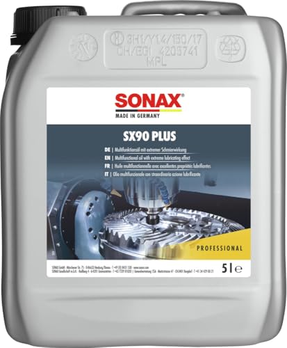 Sonax Sx90 Plus Olio Multifunzionale (5 Litri) Allenta I Pezzi Arrugginiti O Bloccati, Protegge, Lubrifica E Conserva | Art. N. 04745050