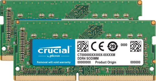 Crucial Ram Ct2K8G4Sfra266 Kit Da 16Gb (2X8Gb) Ddr4 2666Mhz Cl19 Memoria Laptop