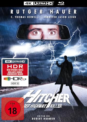 Hitcher, Der Highway Killer - 2-Disc Limited Collector'S Edition Mediabook (4K Ultra Hd + Blu-Ray) (Fernsehjuwelen)