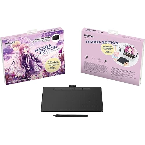 Wacom Intuos S Blt Black - Manga Edition