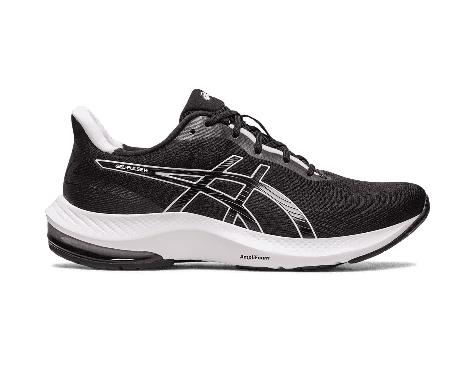 Asics - Gel-Pulse 14 - Zwarte Hardloopschoenen Dames