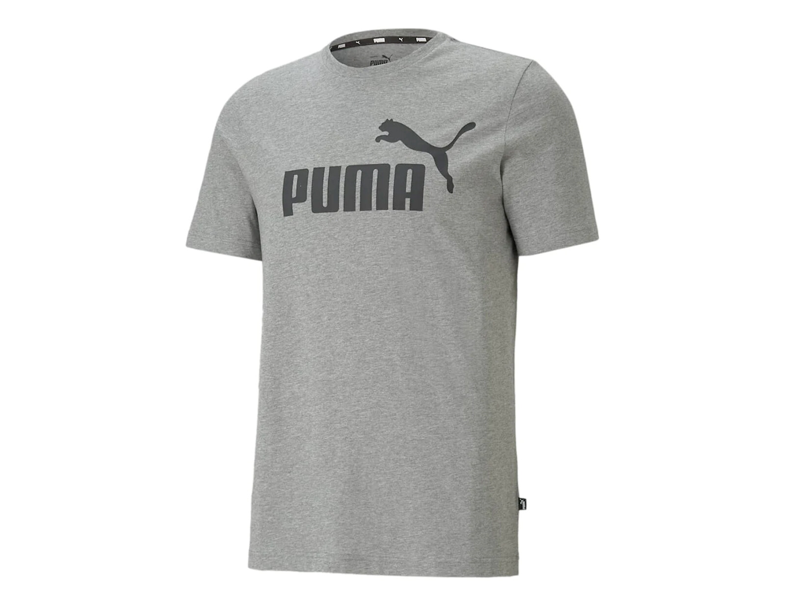 Puma - ESS Logo Tee - Grijs T-shirt Heren