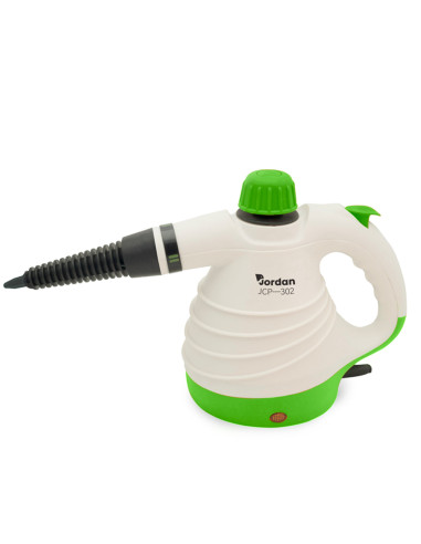 Pulitore a Vapore Elettrico 400ml JCP-302 Multifunzione 9 in 1 Vaporella 1050W Verde