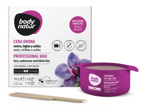 Body Natur - Cera Per Viso, Inguine E Ascella, 100 G, 1 Unità