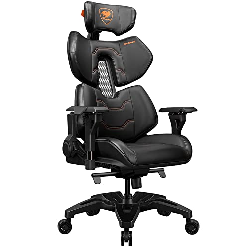 Cougar Gaming Terminator Sedia Da Ufficio Gaming, Metallo, Nero, Large