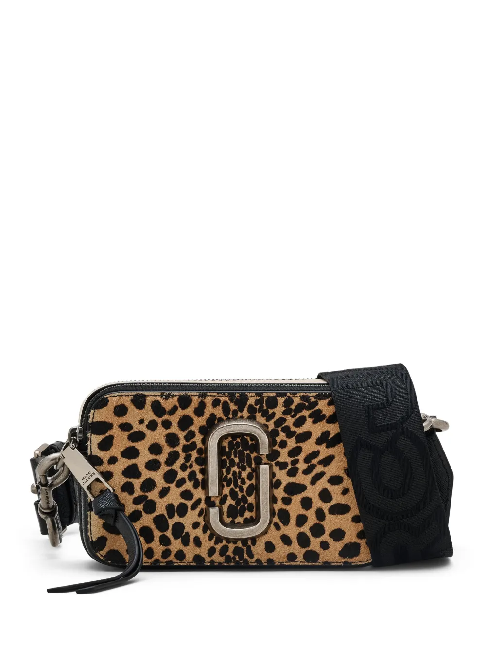 Marc Jacobs The Cheetah Snapshot cross body bag - Marrone