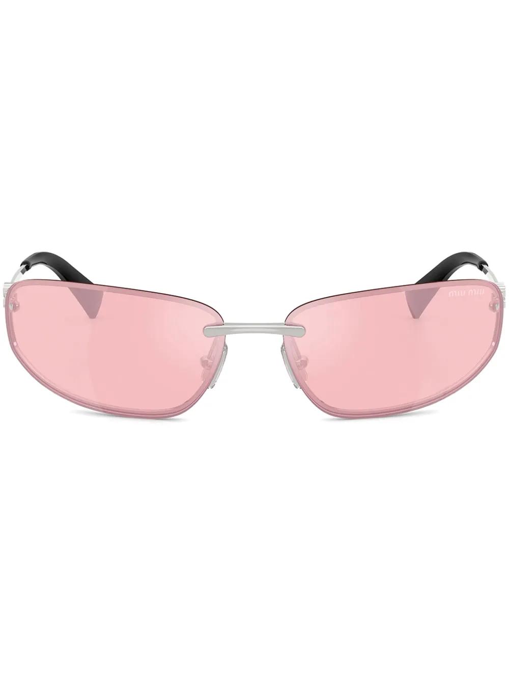 Miu Miu Eyewear Occhiali cat-eye - Argento