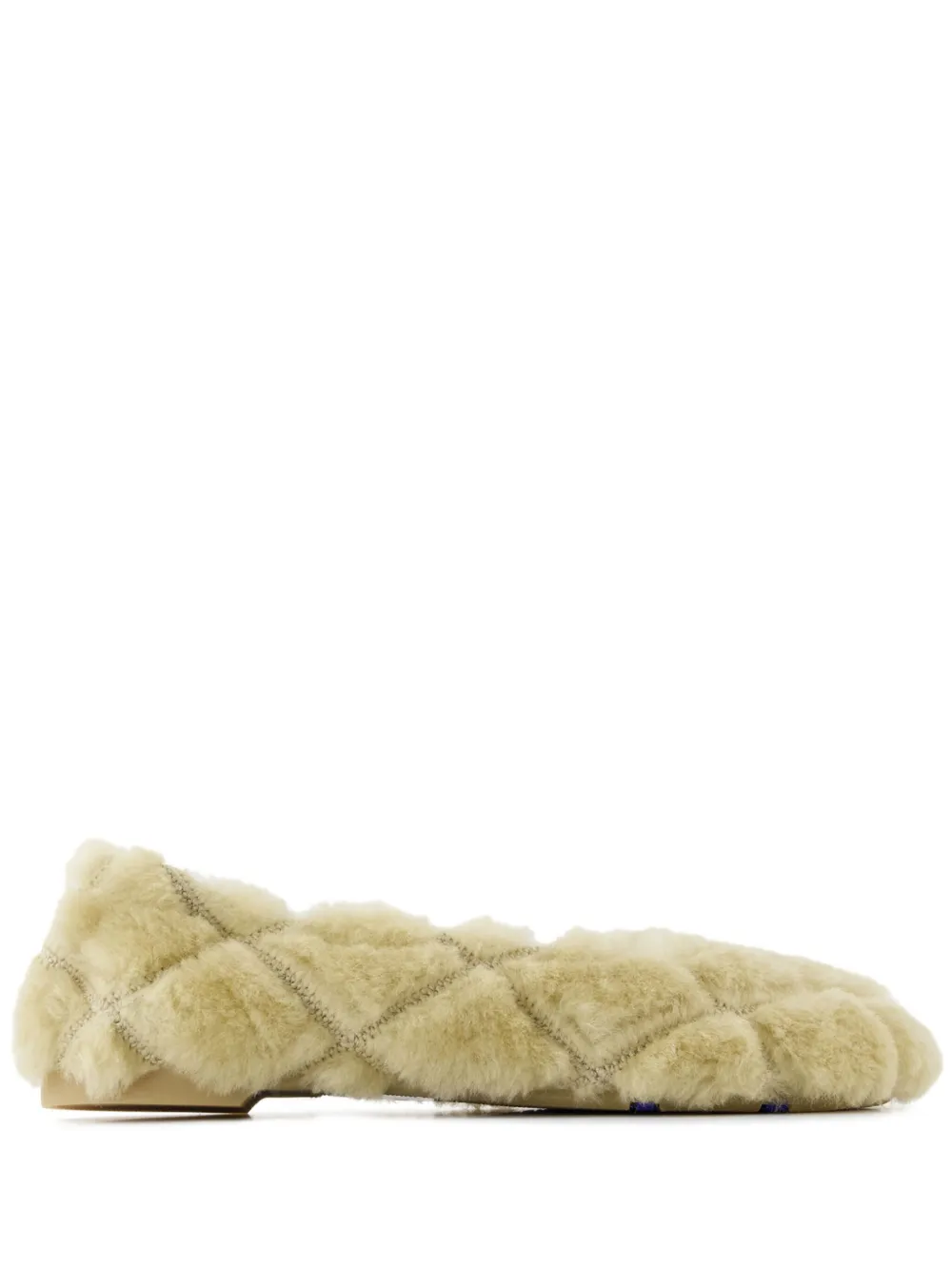 Burberry shearling balleria shoes - Toni neutri