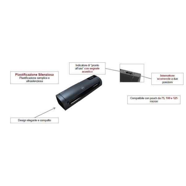 Plastificatrice fusion 1000l a4 - 4400744eu