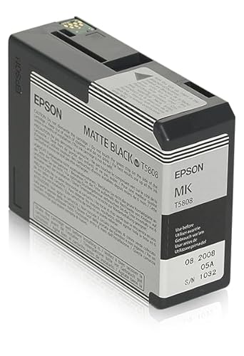 Epson Ink Cartridge Matte Black T 580 80 Ml T 58080N