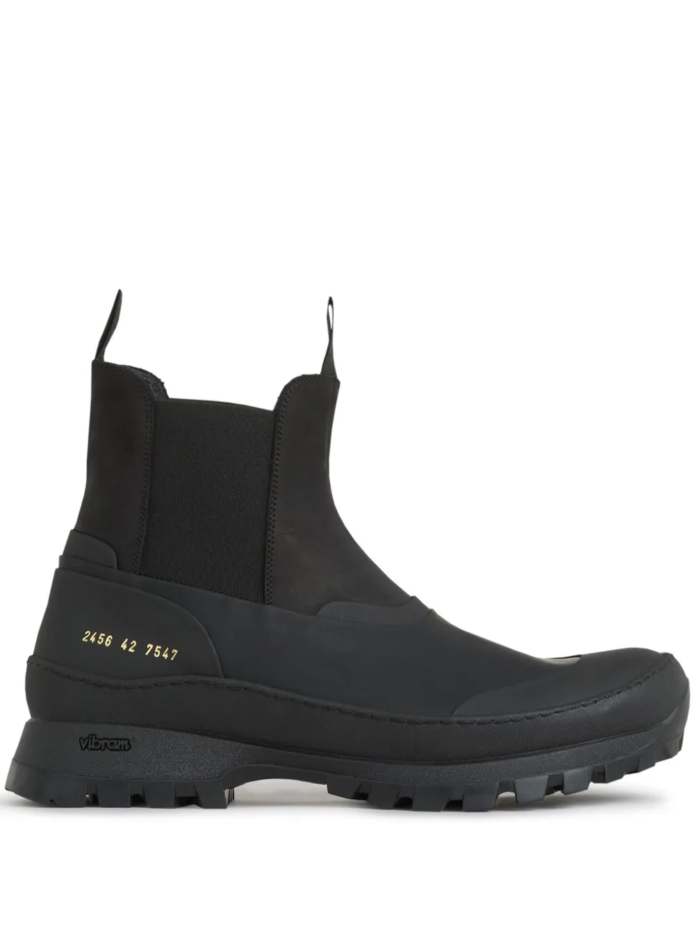 Common Projects leather ankle boots - Nero