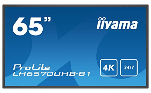 Iiyama Lh6570Uhb-B1/65 Va, 4K Uhd, Andr.9, S
