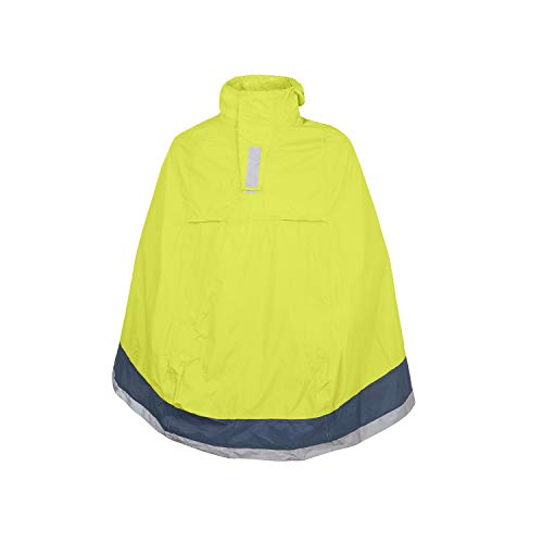 Tucano Urbano Garibaldina Plus 2X-Large-Fluo Yellow, Clothes-Cape Unisex-Adult, Large/2X-Large