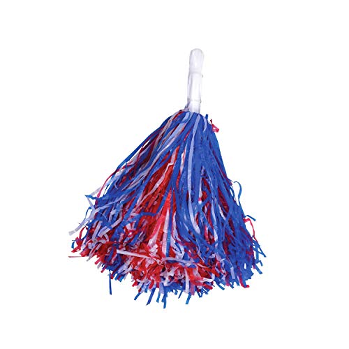 Bristol Novelty Ba269 Pom Pom, Unisex-Adulti, Rosso O Bianco O Blu, Taglia Unica Halloween