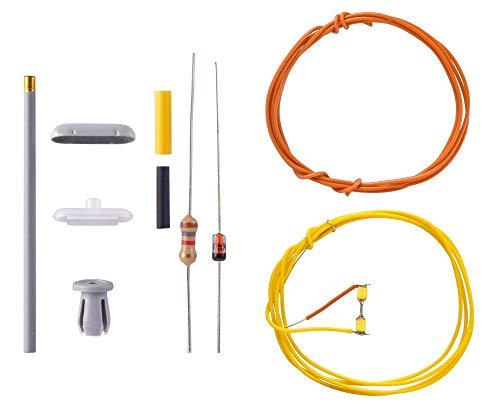 Viessmann 6626 - Kit N Bahnsteigleuchte, Led, Bianco