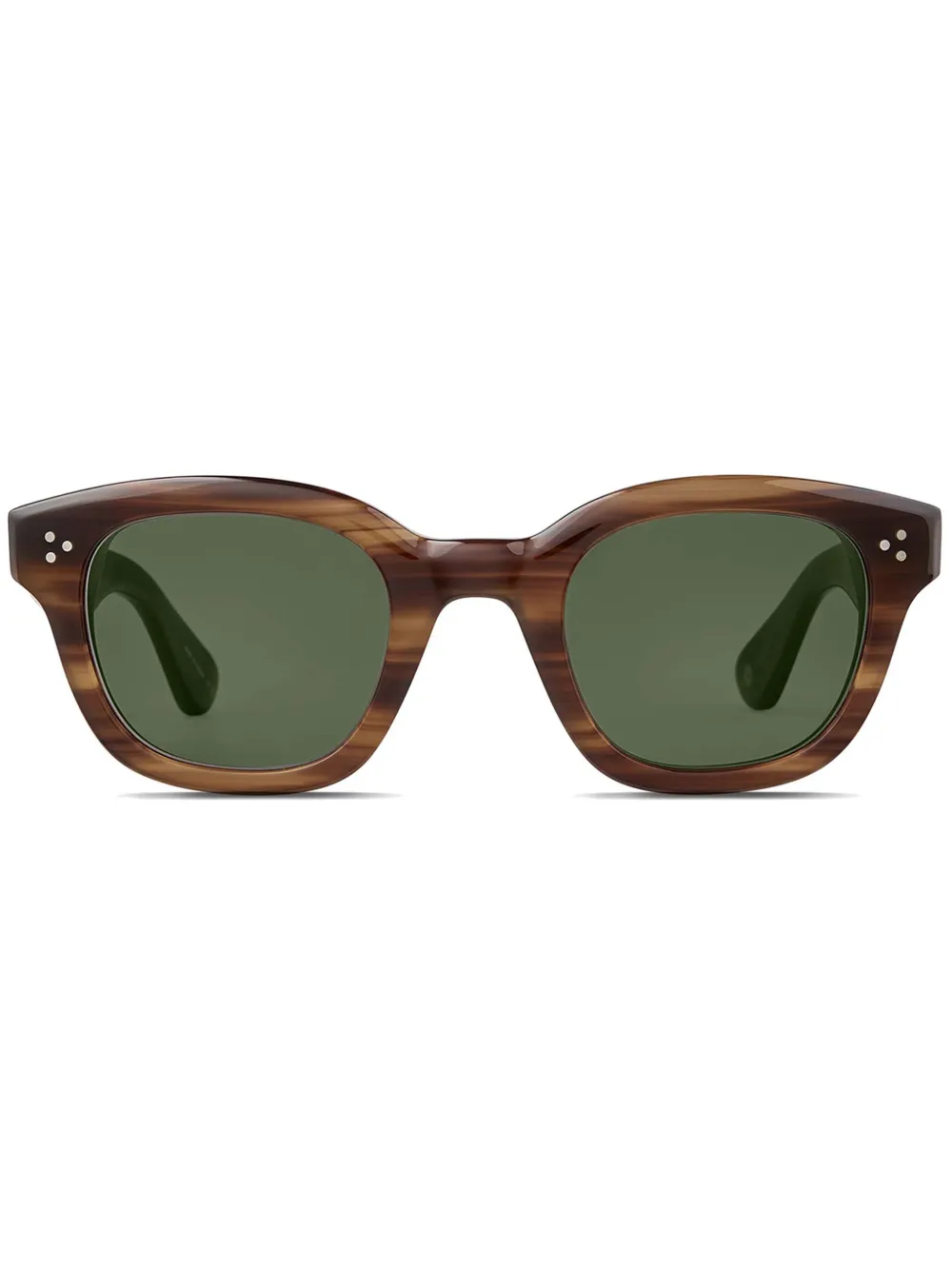 Garrett Leight CYPRUS SUN Cherry Wood/G15 - Marrone