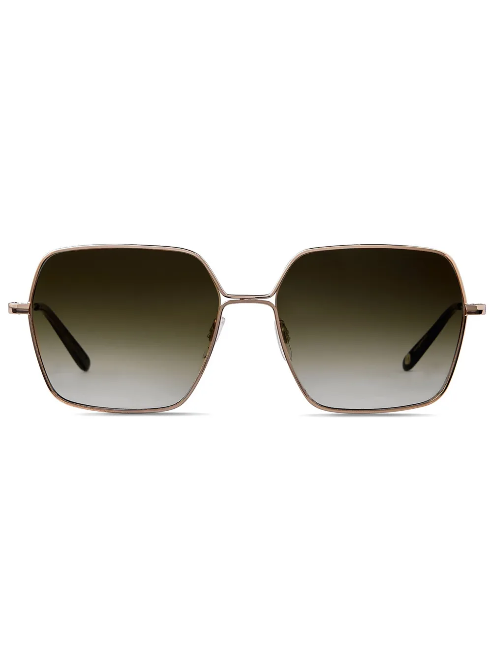 Garrett Leight MEADOW SUN Gold-Douglas Fir/Olive Gradient - Oro