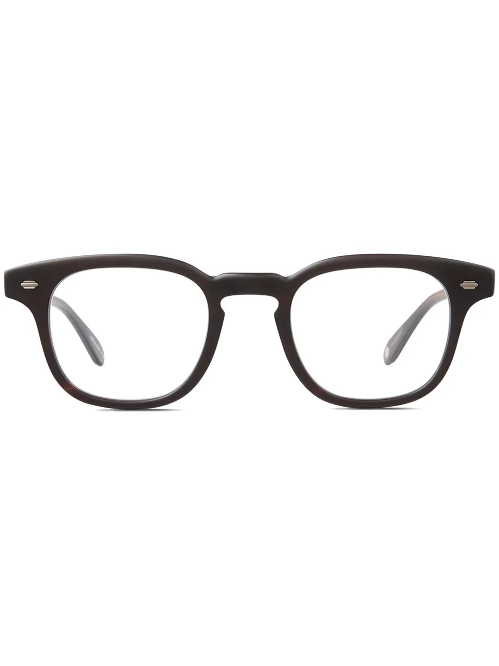 Garrett Leight SHERWOOD Matte Redwood Tortoise - Marrone