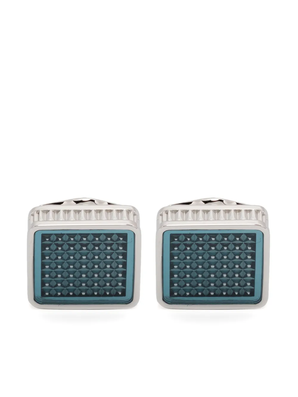 Tateossian Giza Ice cufflinks - Argento