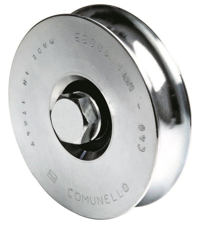 Com art.310 ruota gola semitonda 1 cuscinetto mm. 80s