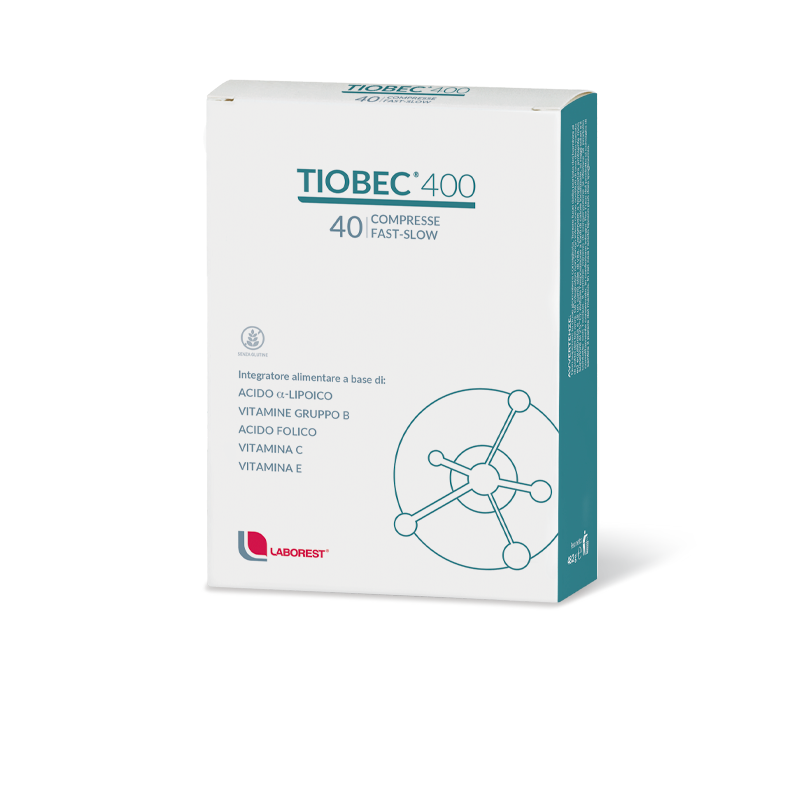 Tiobec 400 Fast Slow 40 Compresse