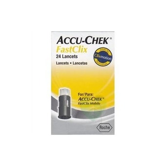 Accu-Chek Fastclix 24 Lancette