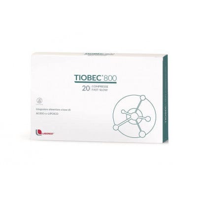 Tiobec 800 Fast Slow 20 Compresse 32g