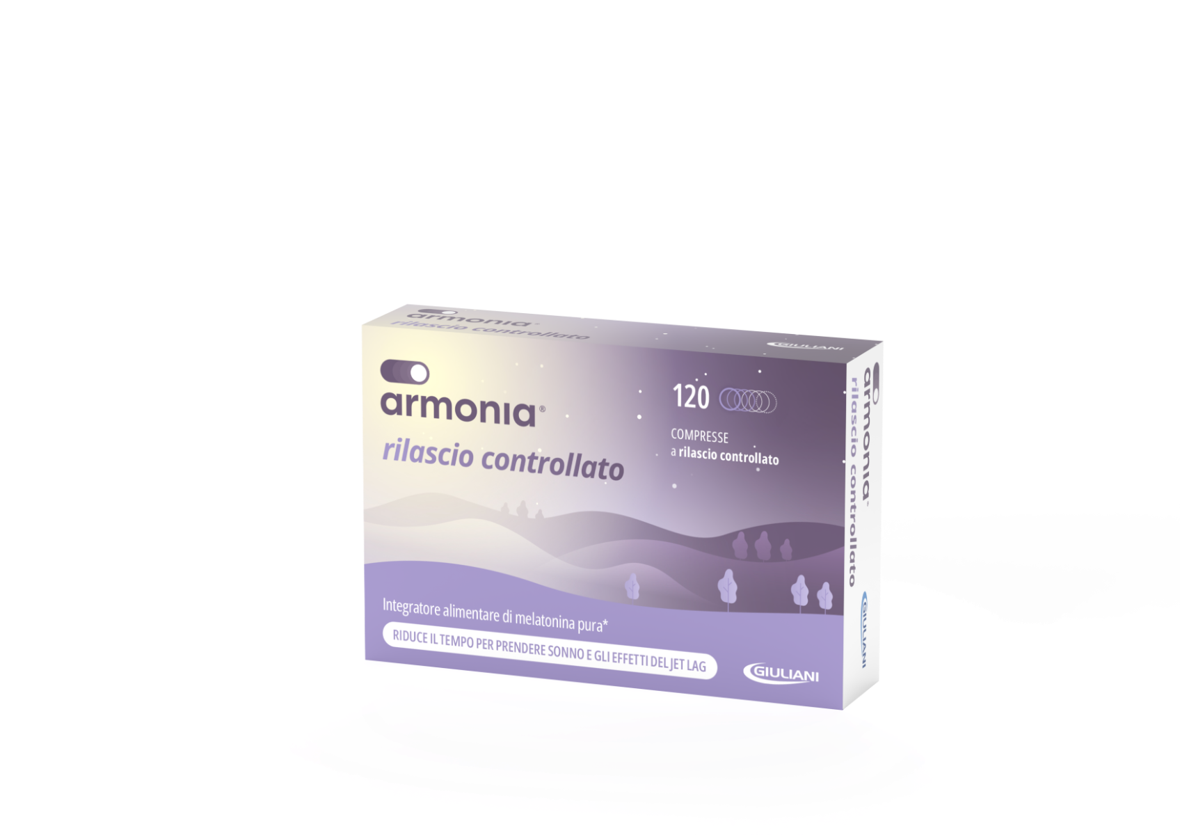 Armonia Rilascio Controllato 1mg Melatonina 120 Compresse