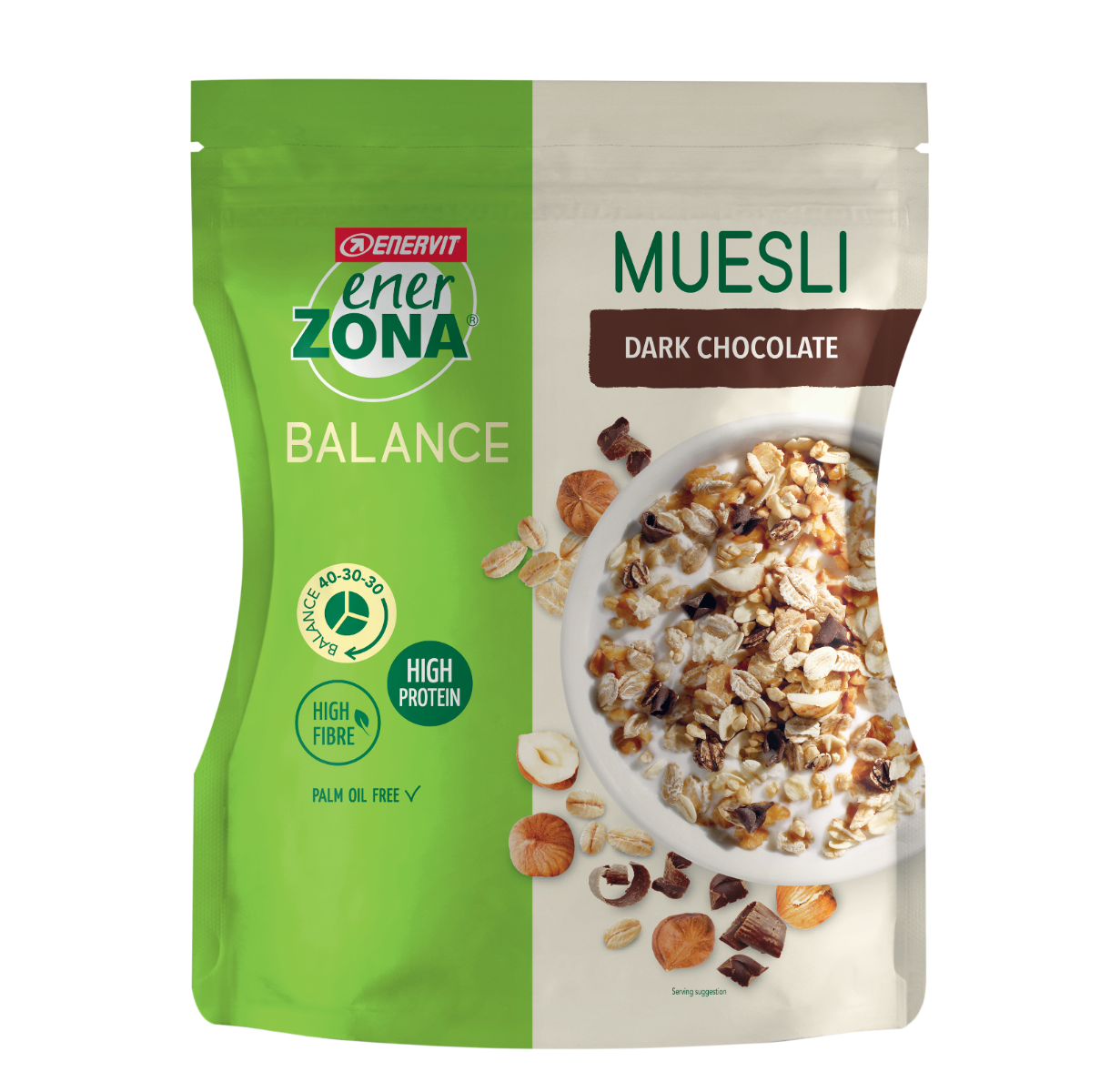 Enerzona Muesli Dark Chocolate Sacchetto Da 230g