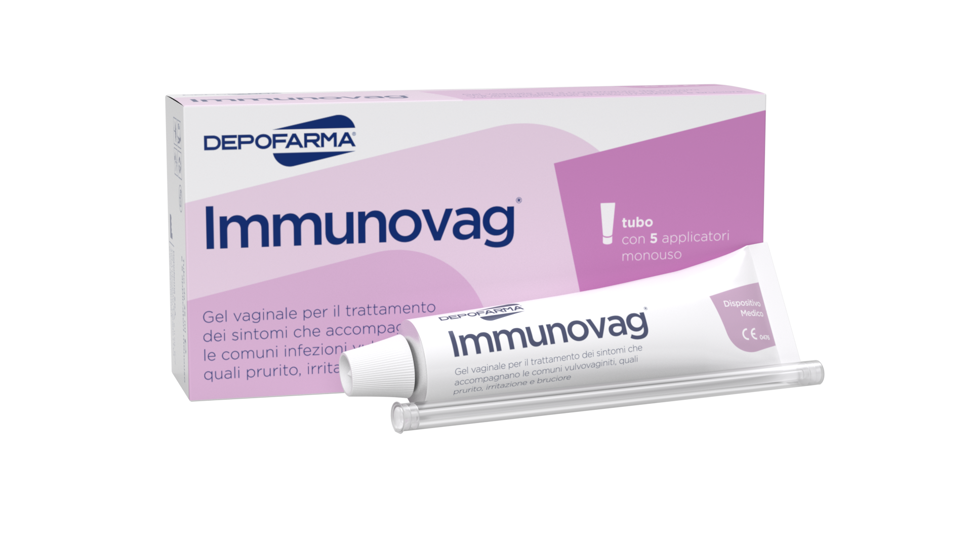 Immunovag tubo 35ml con 5 applicatori