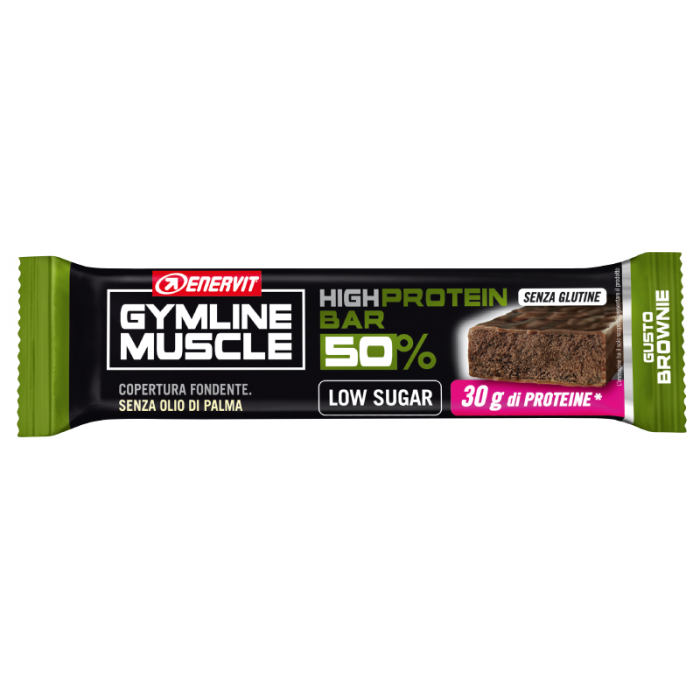 Enervit Gymline High Protein Bar 50% Brownie 60g