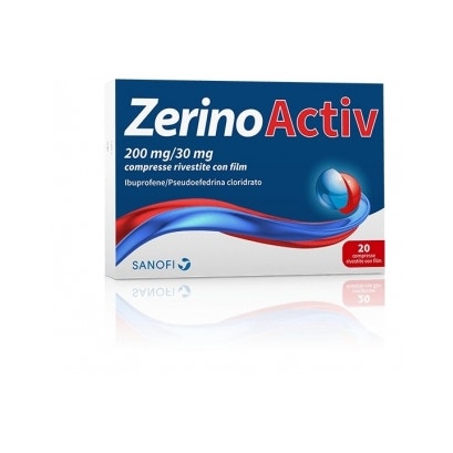 Zerinoactiv 20 Compresse 200mg + 30mg