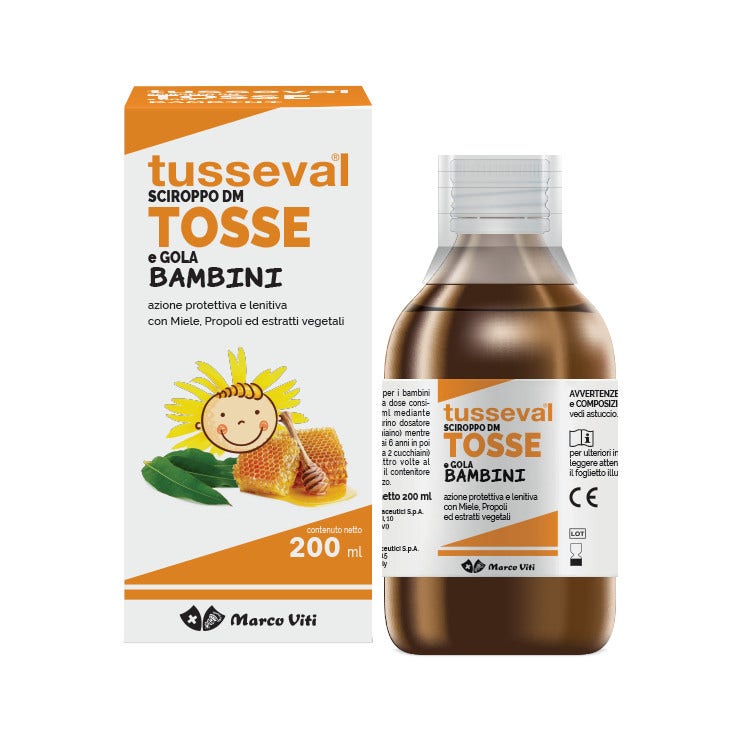 Tusseval Sciroppo Tosse Bambini 200ml