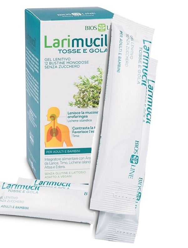 Larimucil Tosse Gola 12 Bustine 10ml