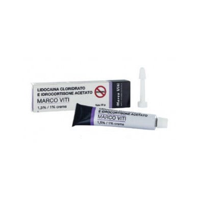 Marco Viti Lidocaina Idrocortisone Crema Rettale 30g 15mg /g + 10mg/g