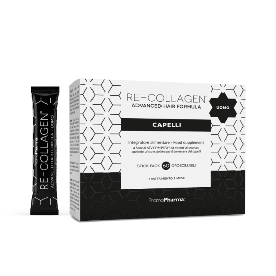 Re-Collagen Advanced Hair Formula Uomo 60 Stick