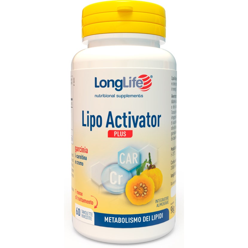 Longlife Lipo Activator Plus 60 Tavolette