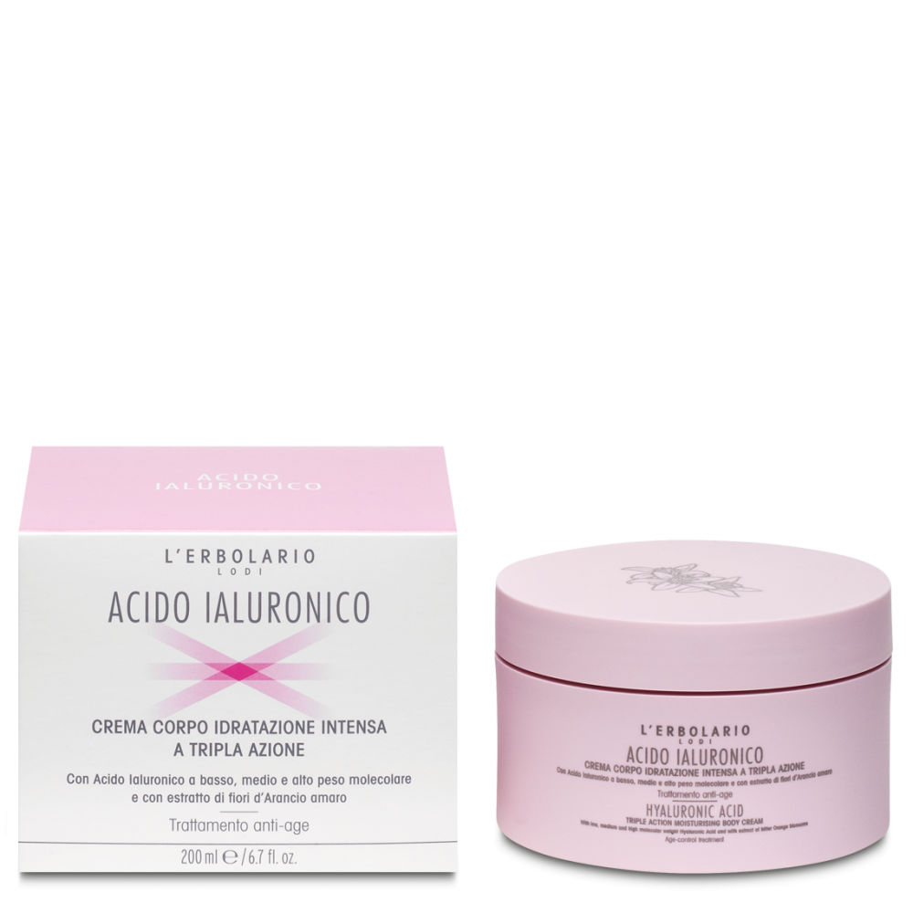 L'Erbolario Crema Corpo Acido Ialuronico 200ml