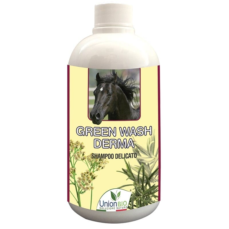 Union Bio Green Wash Derma Shampoo Per Cavalli 500ml