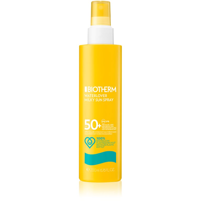 Biotherm Waterlover Milky Sun Spray Spray Chroniący Przed Promieniami Słońca Spf 50+ 200 Ml