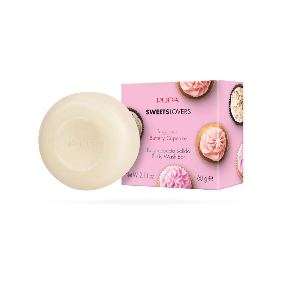 Pupa Sweets Lovers Bagnodoccia Solido Buttery Cupcake 60g